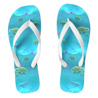 Unterhalb des Meeres Flip Flops