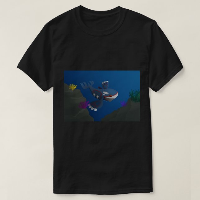 Unterhalb des Meeres - Kyogre .png T-Shirt (Design vorne)