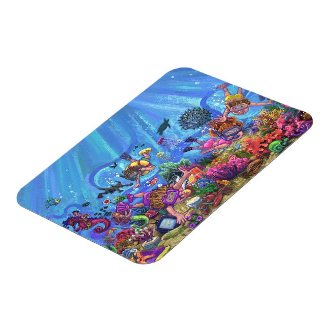 Unterhalb des Meeres Magnet (Linke Seite)