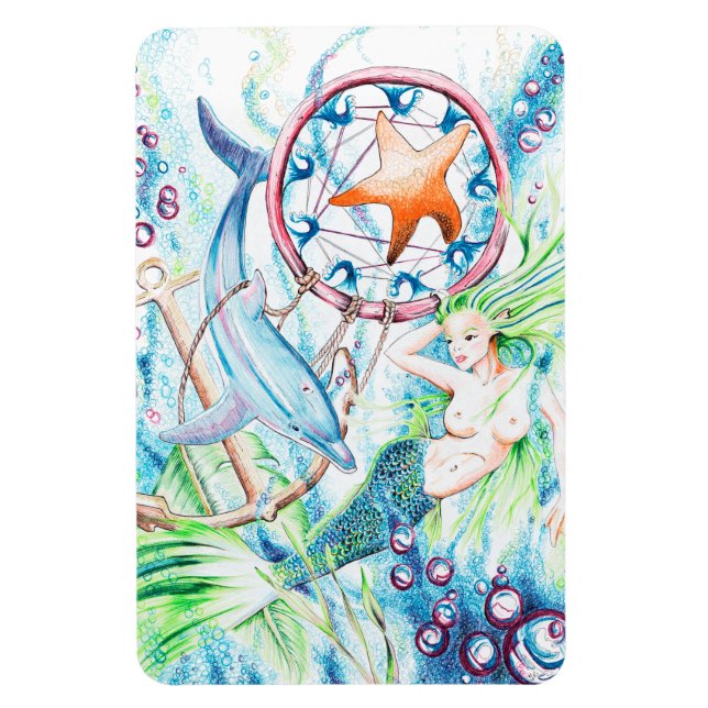 Unterhalb des Meeres Magnet (Vertikal)