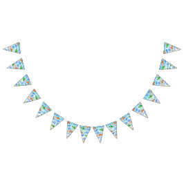 Unterhalb des Meeres | Meereslebewesen Wimpelkette