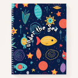 Unterhalb des Meeres Notizbuch