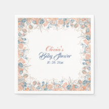 Unterhalb des Meeres Wasserfarben Babydusche