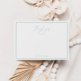 Unterhalb des Meeres Wasserfarben Wasserfläche Dankeskarte