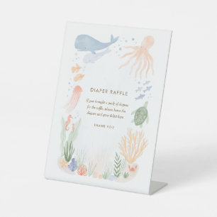 Unterhalb des Meerwasser-Babydusche Windelwanne Sockelschild