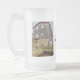 Unterhalb Edwards Mill Mattglas Bierglas