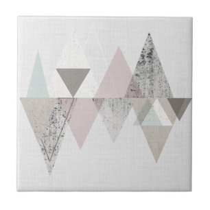 Unterhalten Sie   geometrisches modernes II Fliese