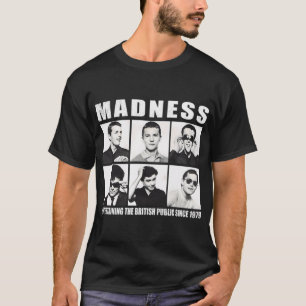 Unterhaltsame Madness Retro-Band-Geschenke für Fan T-Shirt