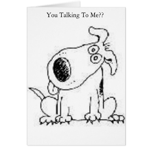 Unterhaltung mit mir? (Vorne)