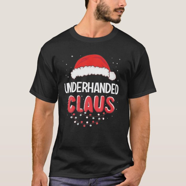 Unterhändische Weihnachtskostüme T-Shirt (Vorderseite)