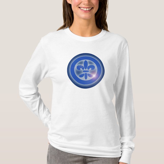 Unterhemd Frau Wappenlilie Ho Oponopono (Vorderseite)