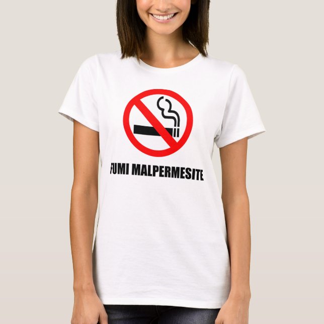 Unterhemd nicht Smoking (Vorderseite)
