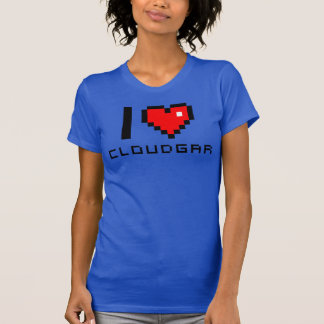 Unterhemd von Frau I love CLOUDGAR