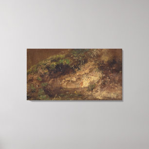 Unterholz, c.1821 (Öl auf Papier an Bord) Leinwanddruck