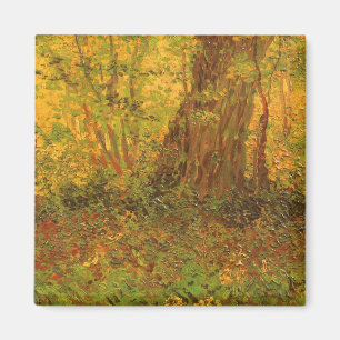 Unterholz von Vincent van Gogh, Vintage Fine Art Magnet