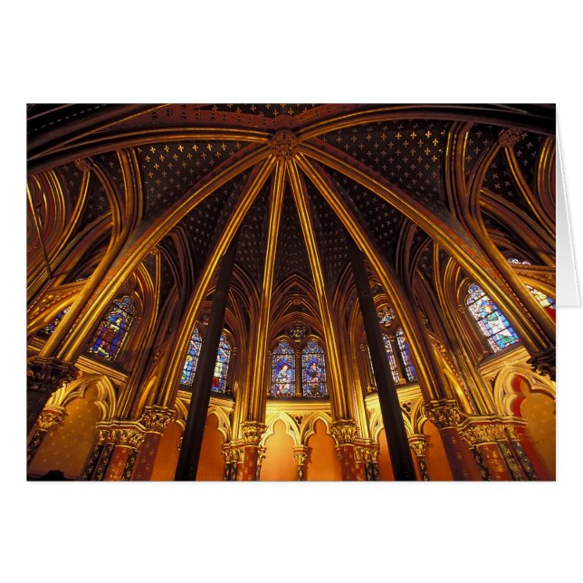 Unterkapelle La Sainte-Chapelle, Paris, (Vorderseite (Horizontal))