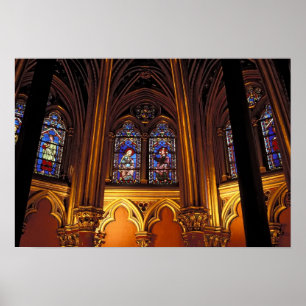 Unterkirche der Sainte-Chapelle, Paris, 2 Poster