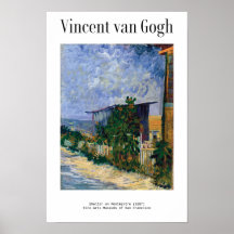 Unterkunft auf Montmartre (1887) von Van Gogh