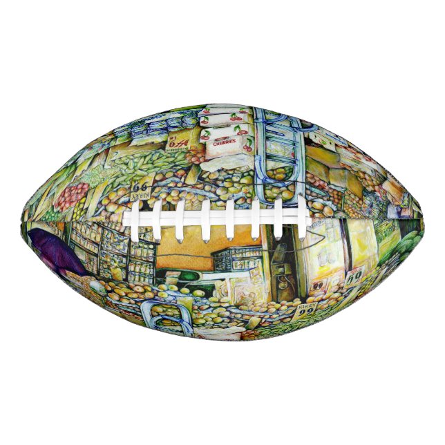 Unterminierung der künstlerischen Gentrifizierung Football (Vorderseite)