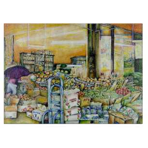 Unterminierung der künstlerischen Gentrifizierung Schneidebrett