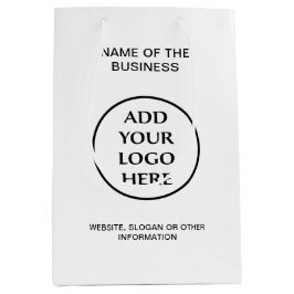 Unternehmen Berufliches Logo Mittlere Geschenktüte