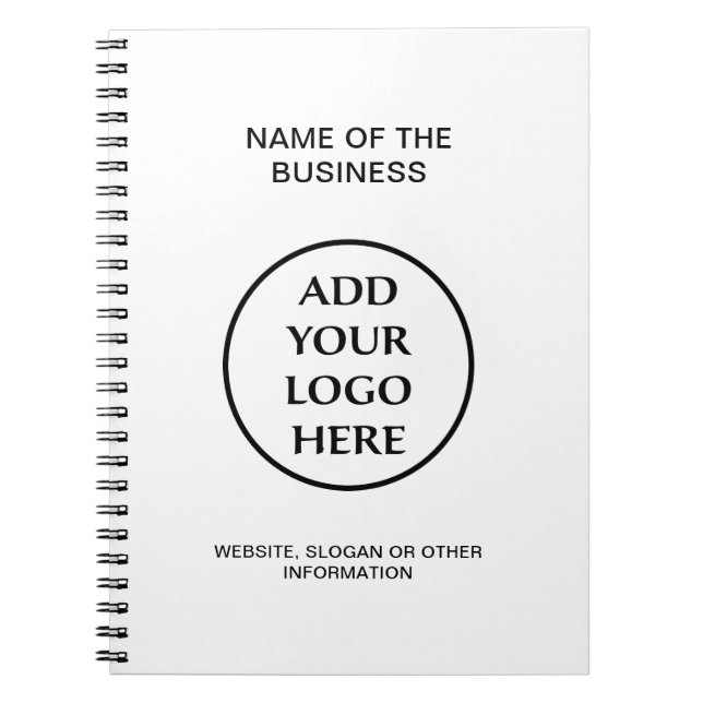 Unternehmen Berufliches Logo Notizblock (Vorderseite)