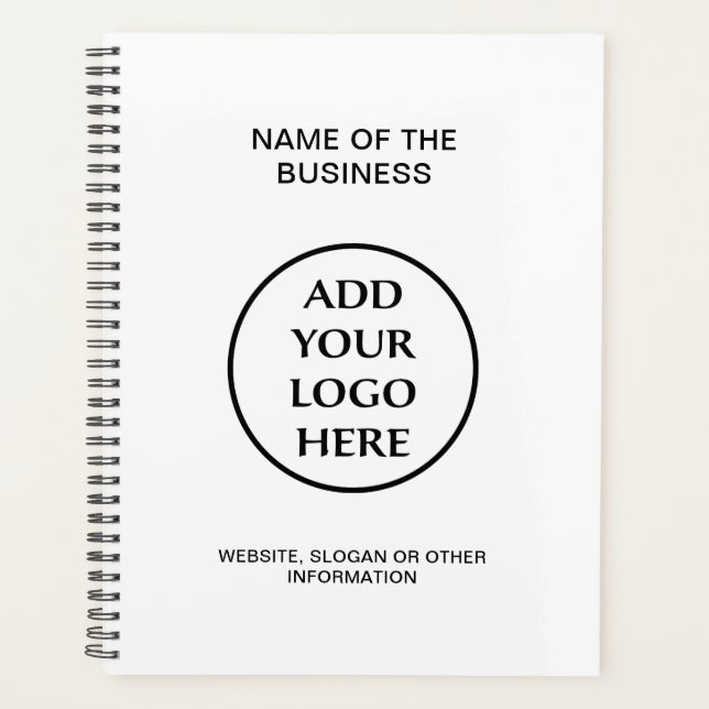 Unternehmen Berufliches Logo Planer (Vorderseite)