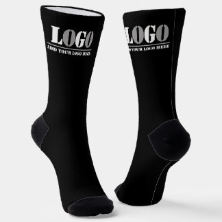 Unternehmen Black erstellen Sie Ihr eigenes Bild Socken