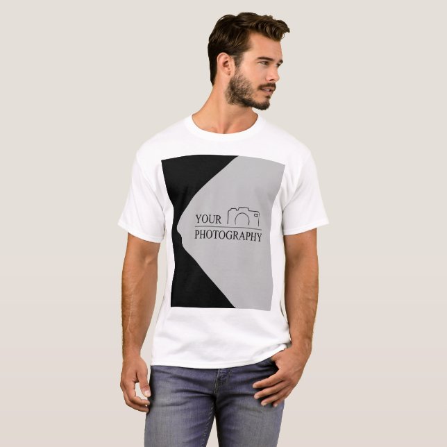 Unternehmen für benutzerdefinierte Vorlagen T-Shirt (Vorne ganz)
