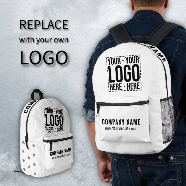 Unternehmen für kundenspezifische Firmenlogos Mode Bedruckter Rucksack (Von Creator hochgeladen)