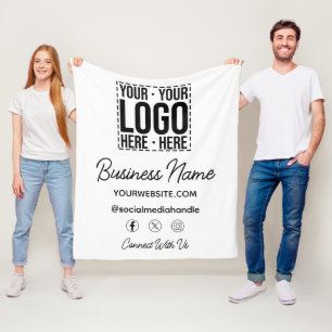 Unternehmen für kundenspezifische Firmenlogos Mode Fleecedecke