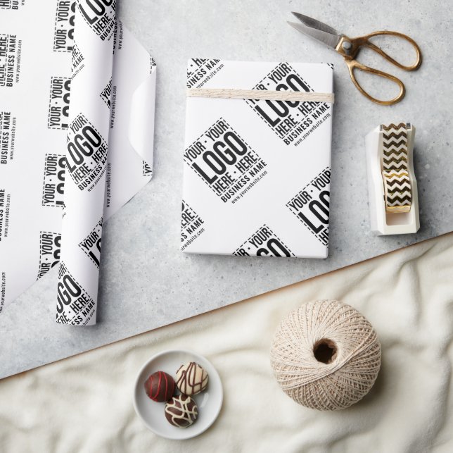 Unternehmen für kundenspezifische Firmenlogos Mode Geschenkpapier (Kunsthandwerk)