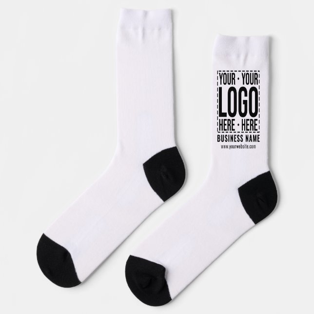 Unternehmen für kundenspezifische Firmenlogos Mode Socken (Linkes Detail)