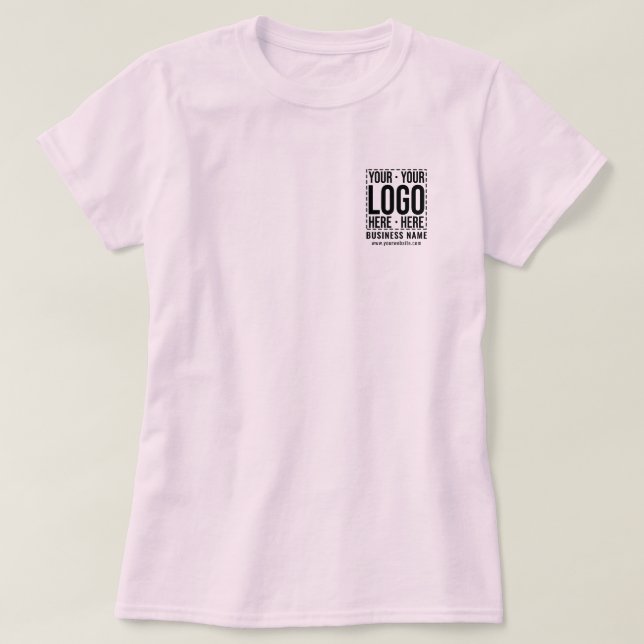 Unternehmen für kundenspezifische Firmenlogos Mode T-Shirt (Design vorne)