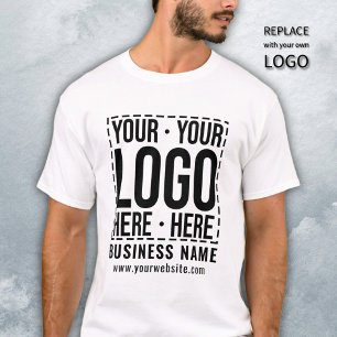 Unternehmen für kundenspezifische Firmenlogos Mode T-Shirt