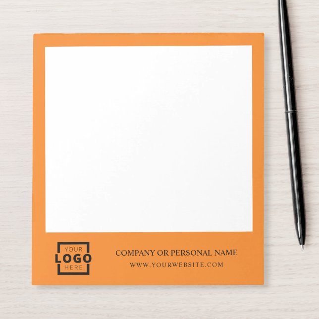 Unternehmen für kundenspezifische Logos - Geschenk Notizblock (Von Creator hochgeladen)