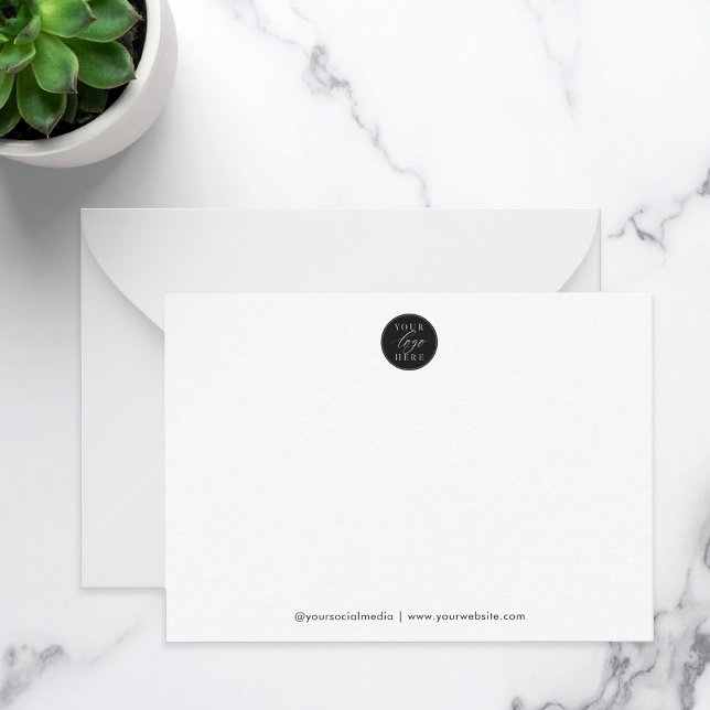 Unternehmen für kundenspezifisches Firmenlogo Mitteilungskarte (Von Creator hochgeladen)