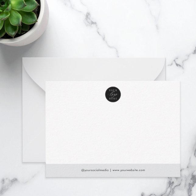 Unternehmen für kundenspezifisches Firmenlogo Mitteilungskarte (Von Creator hochgeladen)