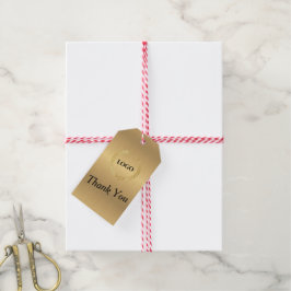 Unternehmen Gold Hang Tags mit String-Zeichen Geschenkanhänger