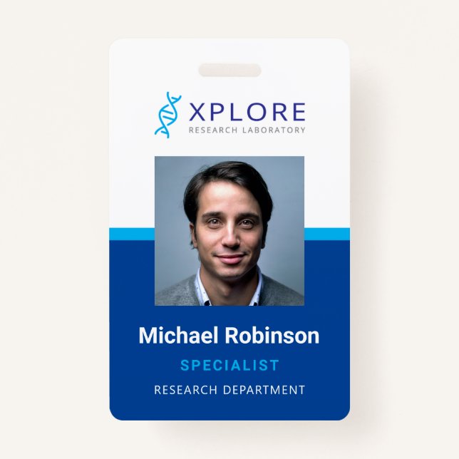 Unternehmen Medial Employee Abzeichen Ausweis (Vorderseite)