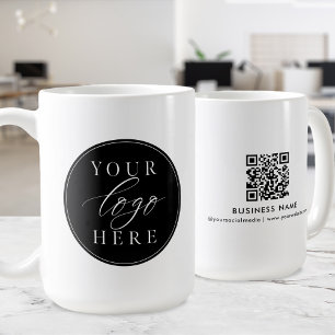 Unternehmen mit benutzerdefiniertem Firmenlogo Kaffeetasse