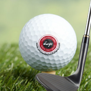 Unternehmen mit eigenem Firmenlogo Golfball