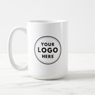 Unternehmen mit eigenem Logo Kaffeetasse