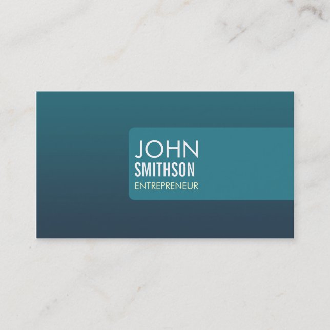 Unternehmen mit Klasse Visitenkarte (Vorderseite)