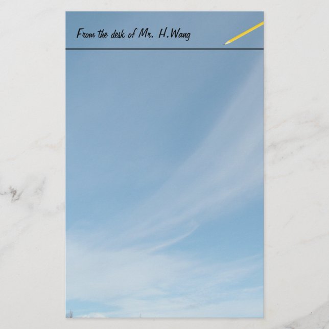 Unternehmen, Schule, Bürogebäude Briefpapier (Vorderseite)