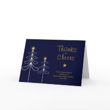 Unternehmen Weihnachten Vielen Dank Cards Custom B