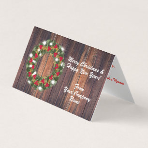 Unternehmen   Weihnachtskranz des Kunden