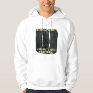 Unternehmens-Tod Professioneller Zombie Büro Leben Hoodie