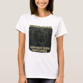 Unternehmens-Tod Professioneller Zombie Büro Leben T-Shirt