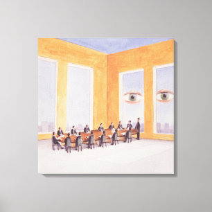 Unternehmensführung 2003 leinwanddruck